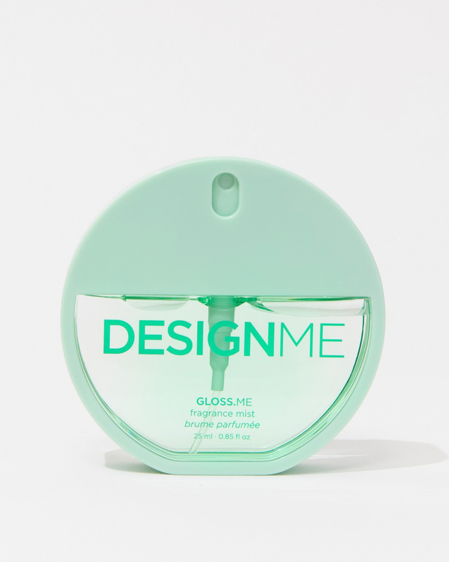 Enjoy the signature GLOSS.ME scent wherever you go with DESIGN.ME GLOSS.ME Fragrance Mist – 25 mL. Designed for both hair and skin, this lightweight fragrance mist leaves you delicately scented without feeling heavy or sticky.