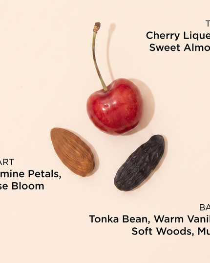 Our customer-loved PUFF.ME scent, now available in a fragrance mist designed to keep you smelling irresistible from morning to night. Bursting with juicy black cherry and sweet almond, this addictive fragrance is layered with warm notes of tonka bean, vanilla, and musk.