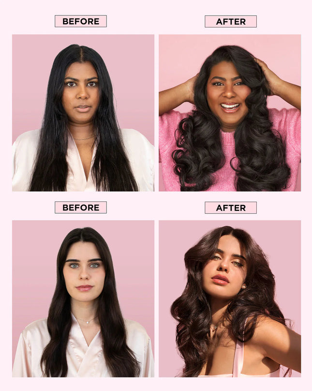 Lift your hair to cloud nine with this playful volumizing kit that brings bounce and a silky finish! Featuring the PUFF.ME volumizing shampoo for light-as-air cleansing, a conditioner that smooths and detangles without heaviness, and a treatment whip that boosts volume and strength for fuller-looking locks. Perfect for fine, thin hair dreaming of soft, airy body! Plus, it all comes tucked inside an adorable pink, reusable, water-resistant cosmetic pouch.