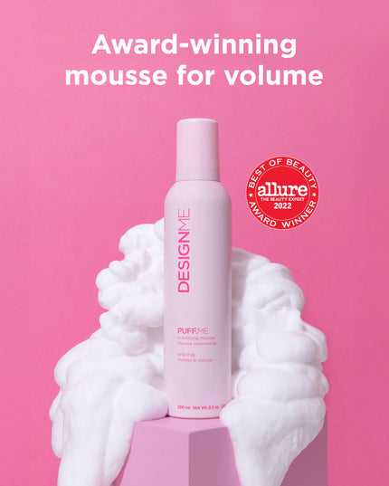 It's time to satisfy your craving for volume. This fluffy mousse transforms hair, giving it noticeable volume body from roots to ends. It features a lighter-than-air texture that seamlessly melts into your hair, providing long-lasting hold, without any residue or crunch.