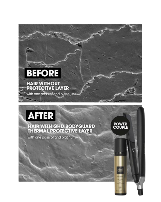 A best-selling spray designed by ghd stylists and engineering heat experts that coats every strand of hair to product your locks from heat styling.