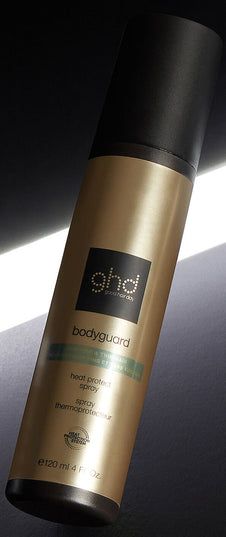 Introducing the NEW ghd Bodyguard Heat Protect Spray for Fine & Thin Hair - the ultimate protection your delicate locks have been waiting for. We've formulated this groundbreaking product specifically for fine and thin hair, ensuring that you can enjoy your favorite heat styling tools without compromising on the health and volume of your hair. 