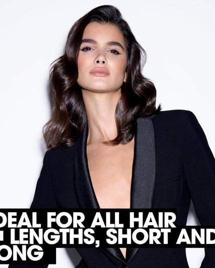 New ghd Chronos Curve new range of curlers with Curl-Responsive Technology with for 3x faster, high-definition results for easy, frizz-free curls that last all day. ghd chronos curve classic tong has a 1" medium barrel with spring activated ergonomic lever for Frizz-Free Curls, 50% more shine, and no extreme heat damage. Designed and tested by professionals our newest innovation yet, Classic Tong is the perfect tool for long-lasting voluminous curls.