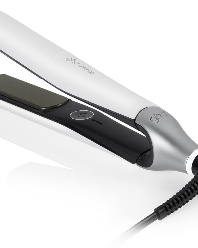 Introducing chronos, ghd's professional 3X faster HD motion-responsive™ styler; for one stroke high-definition results that last 24 hours. 