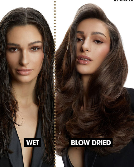 Revolutionary 2-in-1 hair dryer brush designed to transform your styling routine. Say goodbye to lengthy blow drying sessions and hello to effortlessly sleek and bouncy blow dries in the comfort of your own home.