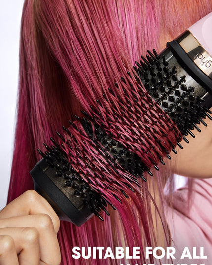 Revolutionary 2-in-1 hair dryer brush designed to transform your styling routine. Say goodbye to lengthy blow drying sessions and hello to effortlessly sleek and bouncy blow dries in the comfort of your own home.
