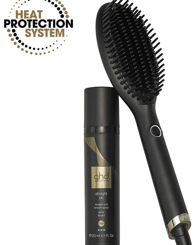 Perfect for second day hair, ceramic technology with ionizer heats the brush to the optimum styling temperature of 365°F for healthier looking hair.