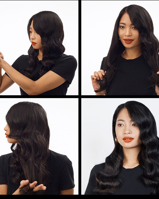 Perfect your heat styling routine with ghd smooth & finish serum - dramatic ending. This lightweight serum instantly smooths, 9/10 agree, and adds an extra boost of shine, 7/10 agree, to eliminate frizz and give a defined, silky finish after styling.