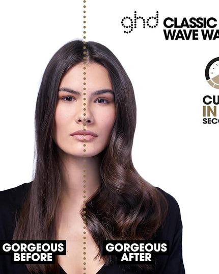 Features a 1.25" medium barrel for glamorous perfectly defined curls, preset to the optimum styling temperature of 365°F for no extreme-heat styling. Create glamorous and perfectly defined curls for all hair lengths including short hair. Featuring ultra-zone technology that monitors heat 250x a second for shiny, long-lasting results, personalized to you. Preset to the optimum styling temperature of 365°F for no extreme heat styling.