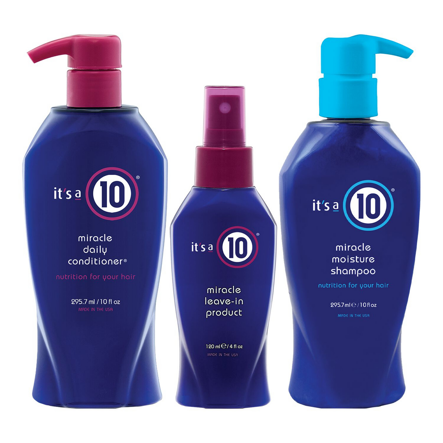 it's a 10 - Miracle Conditioning Trio Kit