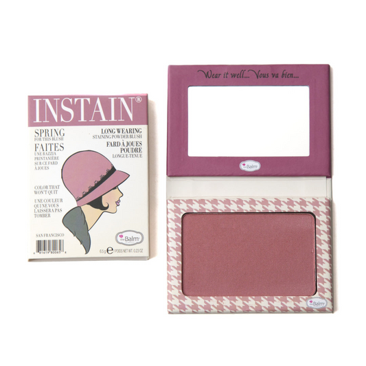 theBalm - INSTAIN Powder Staining Blush - Houndstooth