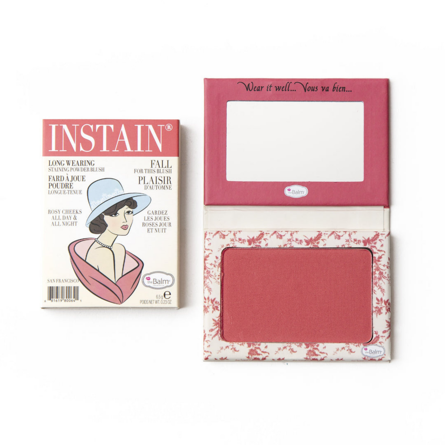 theBalm - INSTAIN Powder Staining Blush - Toile