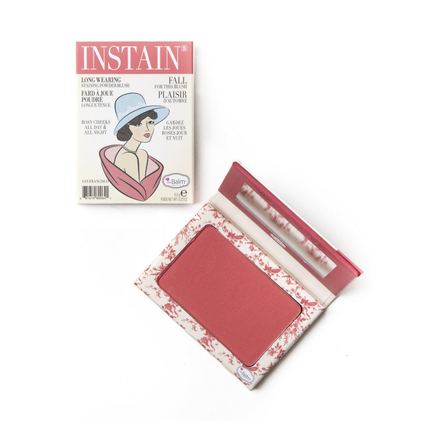 theBalm - INSTAIN Powder Staining Blush - Toile