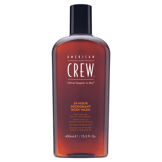 This long-lasting body wash will help keep you smelling fresh and clean all day long. 24-hour odor protection.