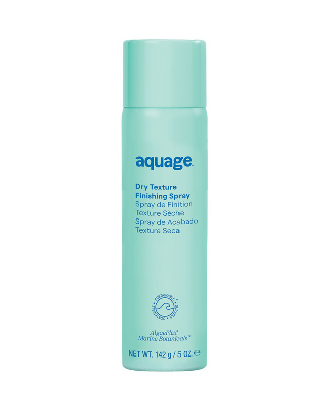 Aquage Dry Texture Finishing Spray is a fast-drying, medium-hold texturizing and finishing spray designed to enhance body, volume and texture.