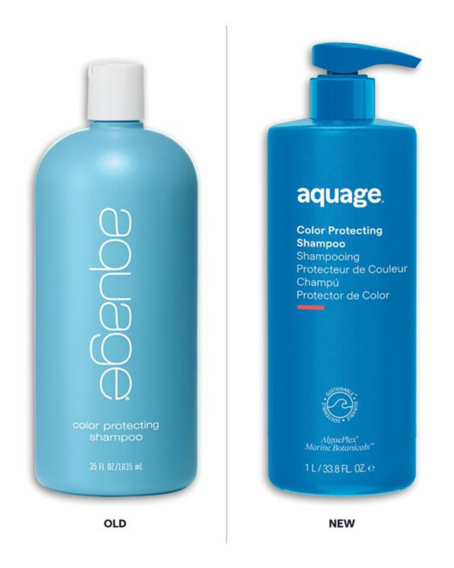 Aquage Color Protecting Shampoo is specifically created for color-treated hair and helps to provide ultimate protection against color fading.