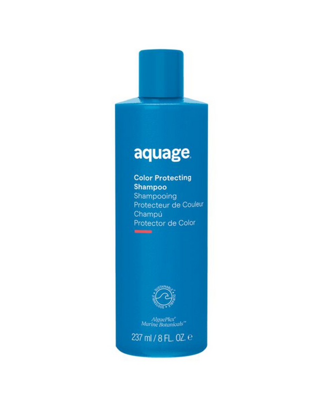 Aquage Color Protecting Shampoo is specifically created for color-treated hair and helps to provide ultimate protection against color fading.