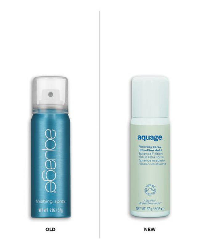 Aquage Beyond Shine is a zero-hold spray that adds brilliant shine to finished styles.