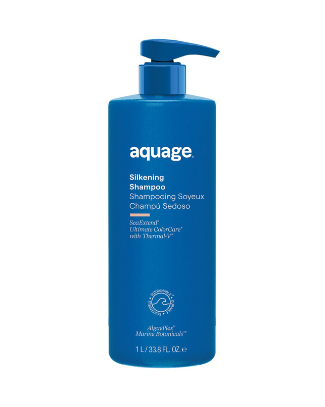 Aquage Strengthening Shampoo is ideal for chemically-treated, fragile or brittle hair.