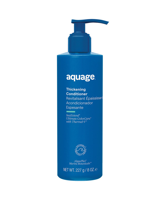 Aquage Thickening Conditioner is a luxurious conditioner that adds frizz-free body and fullness.