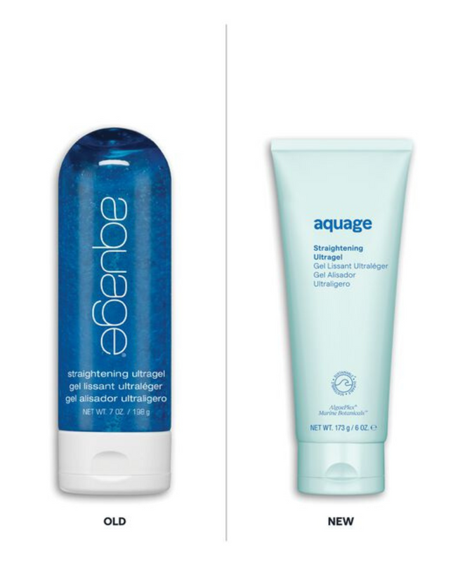 Aquage Straightening Ultragel is a zero hold styling gel that smoothes and silkens curly, permed or frizzy hair.