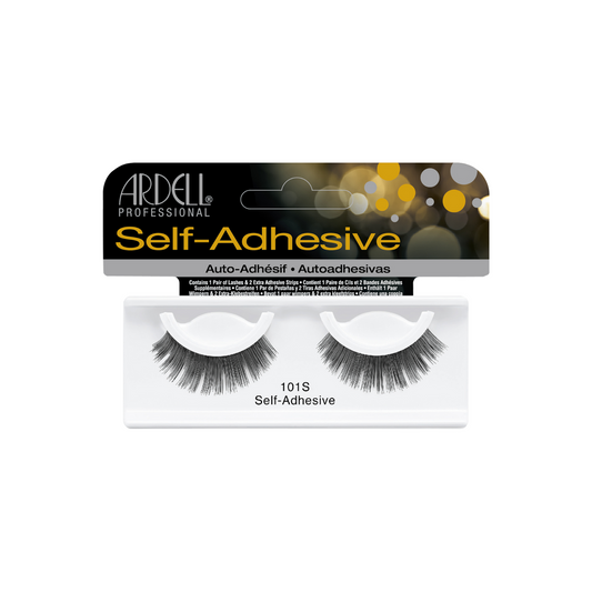 Say goodbye to glue! No mess, no fuss gorgeous lashes are now yours with the Ardell Self-Adhesive Lash! Fall in love with faux lashes all over again, fabulous lash looks without complicated procedures and tools needed. Fit with just the right volume and length and a spiky slightly winged lash silhouette. Take your eye makeup to the next level, stand out and be recognized!