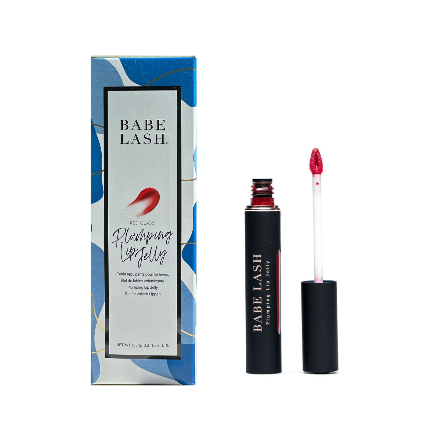 Babe Lash Plumping Lip Jelly Red Glass