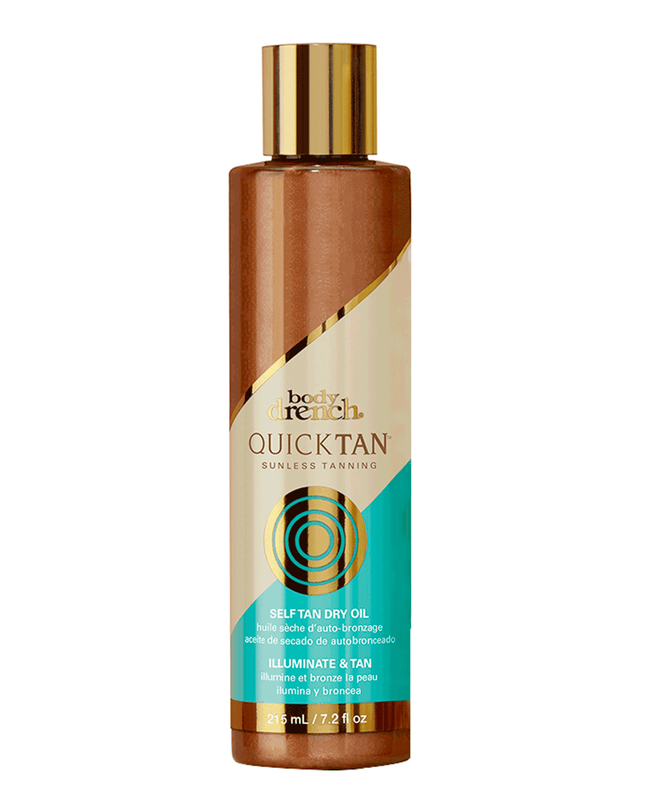 Supple glowing skin has arrived. This dry oil will provide bronze glowing skin in just hours while leaving skin soft, smooth and with a hint of shimmer.