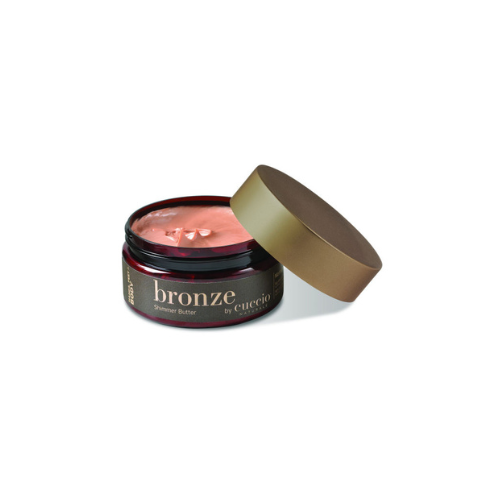 A rich, creamy butter with a cosmetic bronze glow and soft shimmer that gives skin the intense hydration and nourishment it deserves