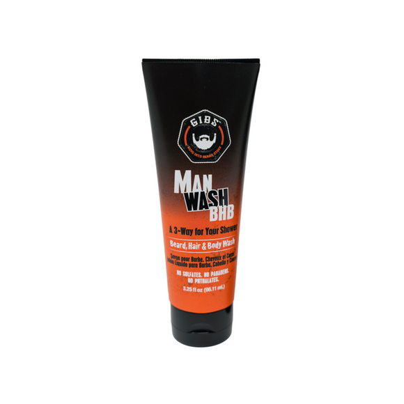 Get the ultimate 3-way with GIBS Man Wash BHB! You’ll instantly experience a rugged fragrant blend of Citrus, Oak  Basil using Manwash BHB but it doesn’t stop with only smelling great, this wash also cleanses and conditions your skin naturally with Copaiba Balsam Oil Tea Tree Oils. Don’t stop yet! Hemp Oil Argan Oil finish you off with Proteins and Fatty Acids for strength, healthier growth better manageability.