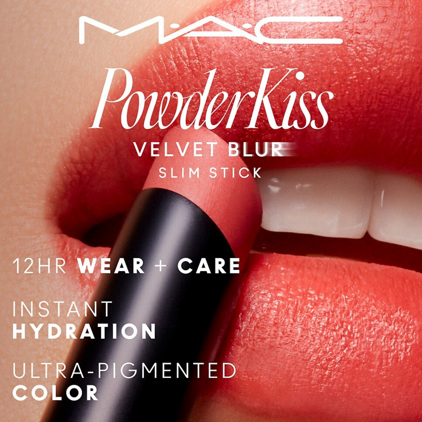 MAC - Powder Kiss Velvet Blur Slim Stick 898 Sheer Outrage