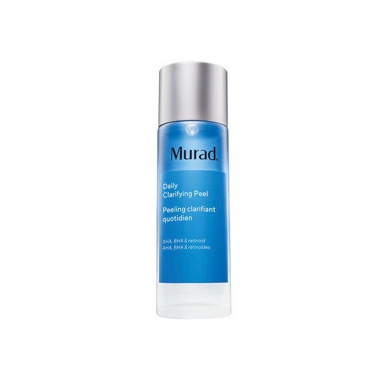 Whether you're an exfoliating novice or pro, Murad AHA/BHA Retinol Daily Clarifying Peel is the easy derm-approved solution you need to clear pores and even out texture - just shake up the trifecta of powerhouse ingredients for softer, smoother skin.