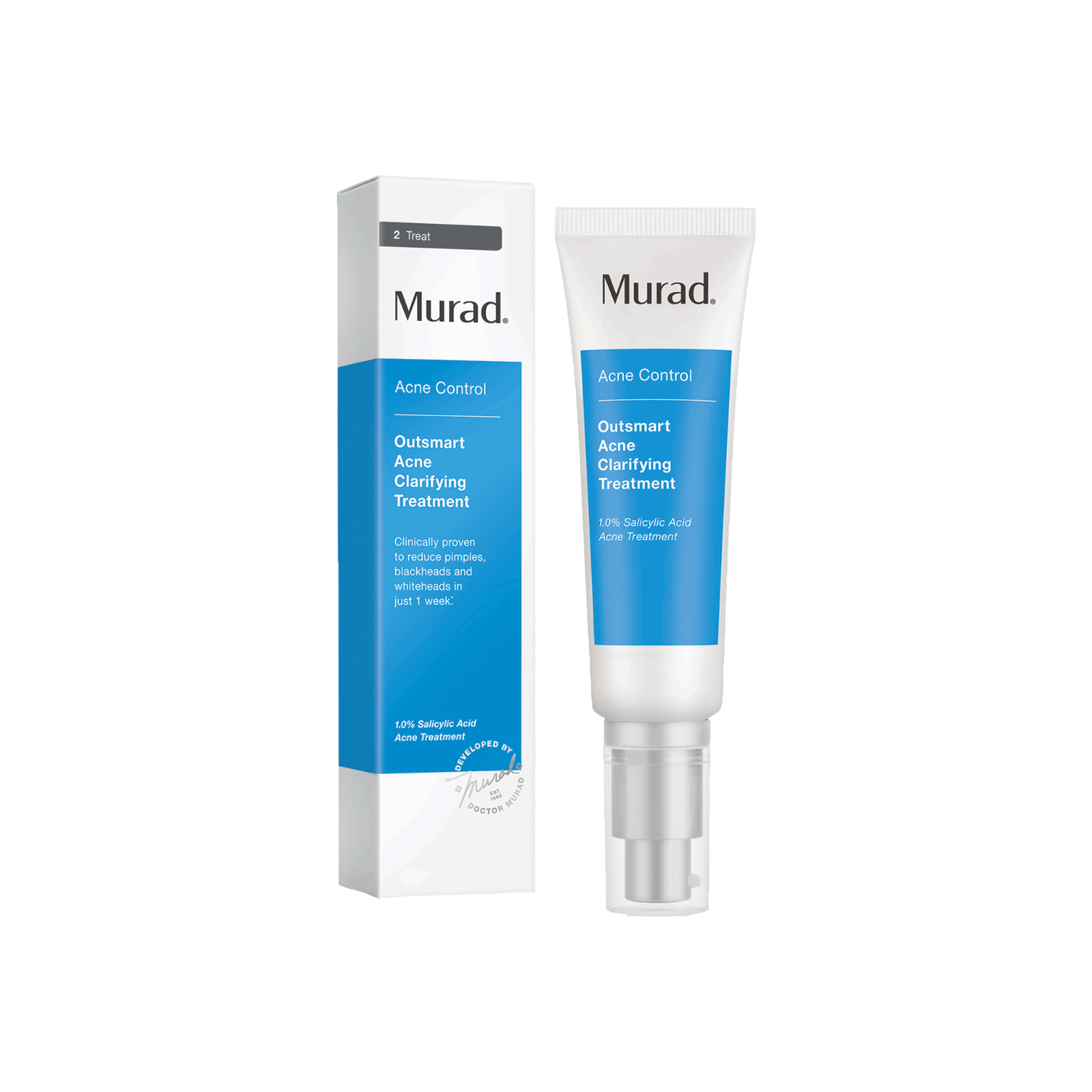 What it is: A powerful treatment with five clinically proven acne-clearing acids to clear existing acne and help prevent future breakouts.  Solutions for: - Acne - Oiliness - Pores