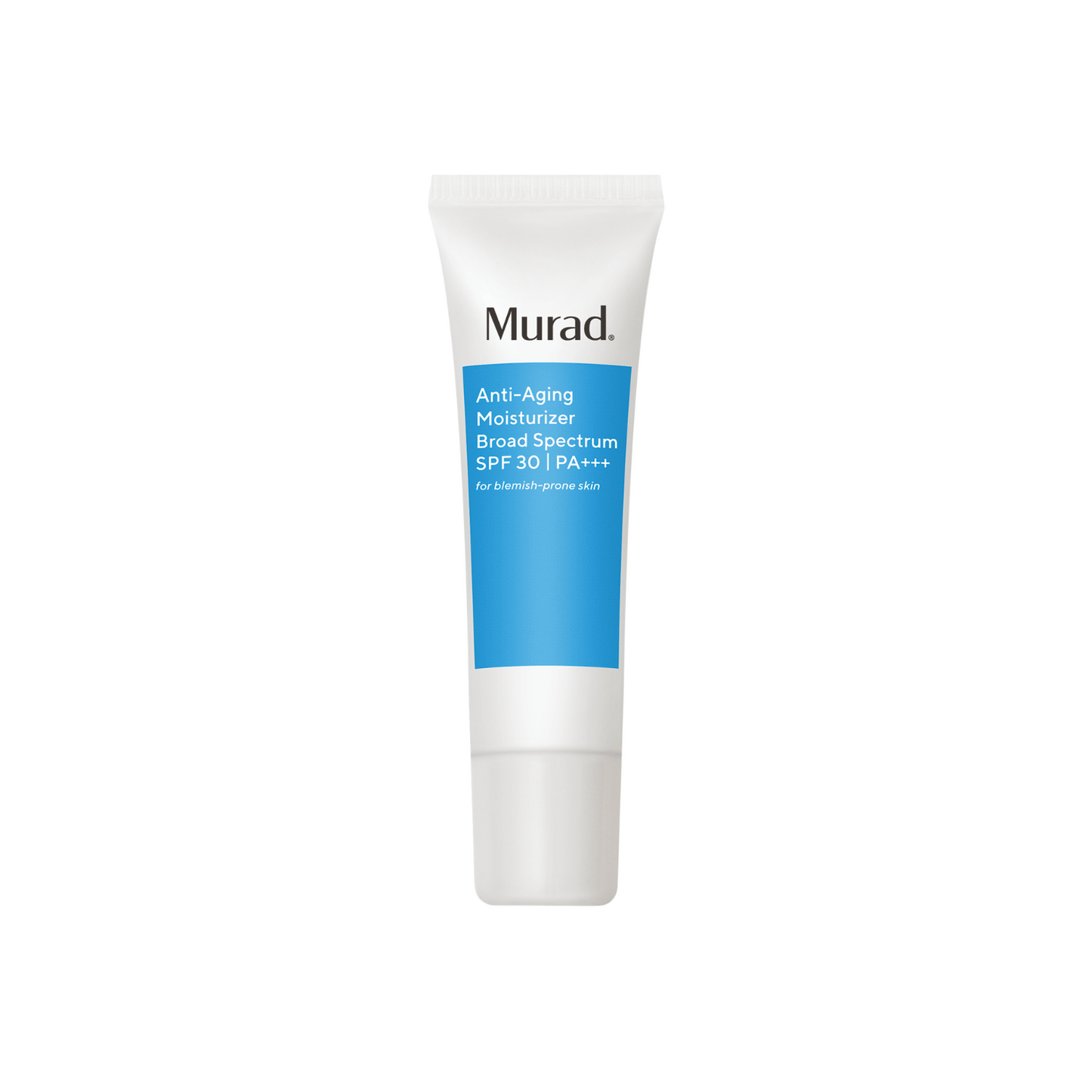 Have wrinkles and breakouts? Murad's Anti-Aging Moisturizer Broad Spectrum SPF 30 | PA+++ is a lightweight SPF moisturizer that minimizes the signs of aging on acne-prone skin.