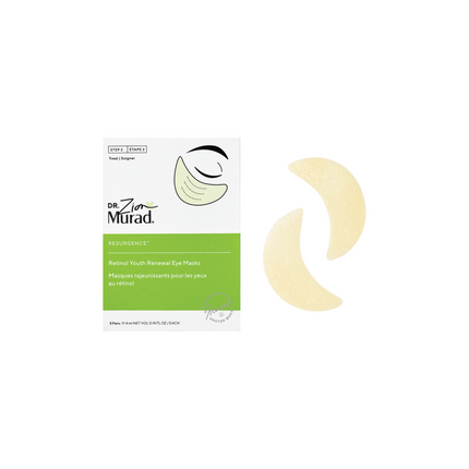 Created with skincare expert Dr. Zion Ko, this premium extra-large eye mask delivers an instant boost of retinol to virtually erase lines, visibly firm, and leave eyes looking ultra-refreshed.