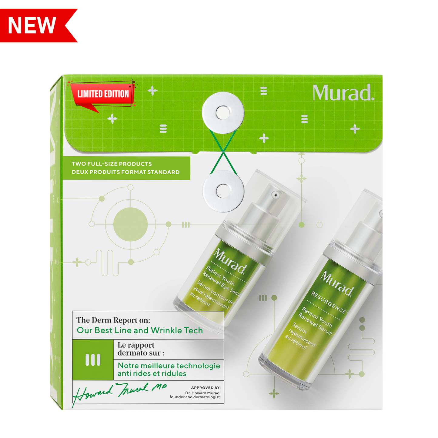 Murad - The Derm Report On: Our Best Line and Wrinkle Tech Gift Set