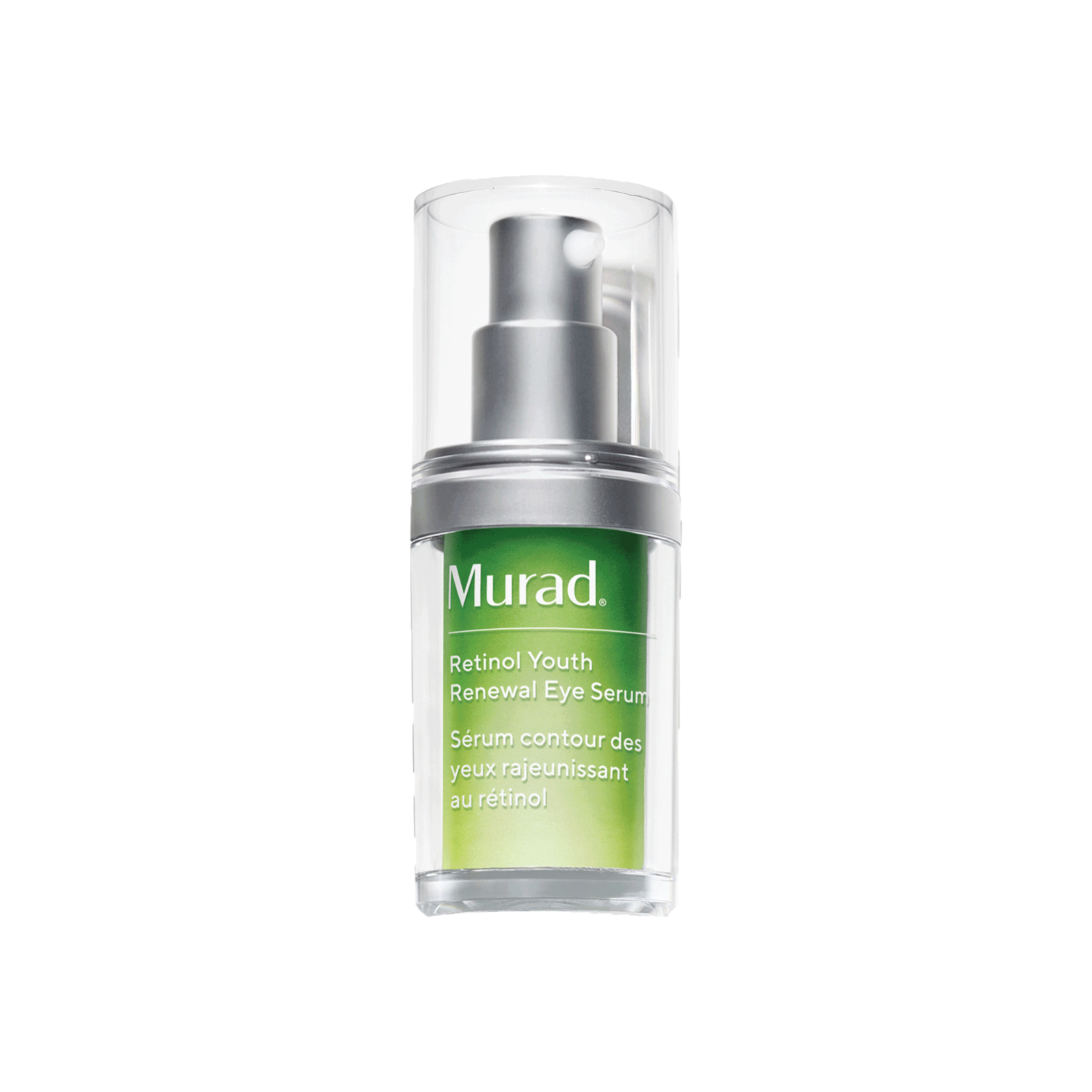 Murad's Retinol Youth Renewal Serum is a potent yet gentle retinol that improves the look of wrinkles around eyes (including lids!) with 360 application.