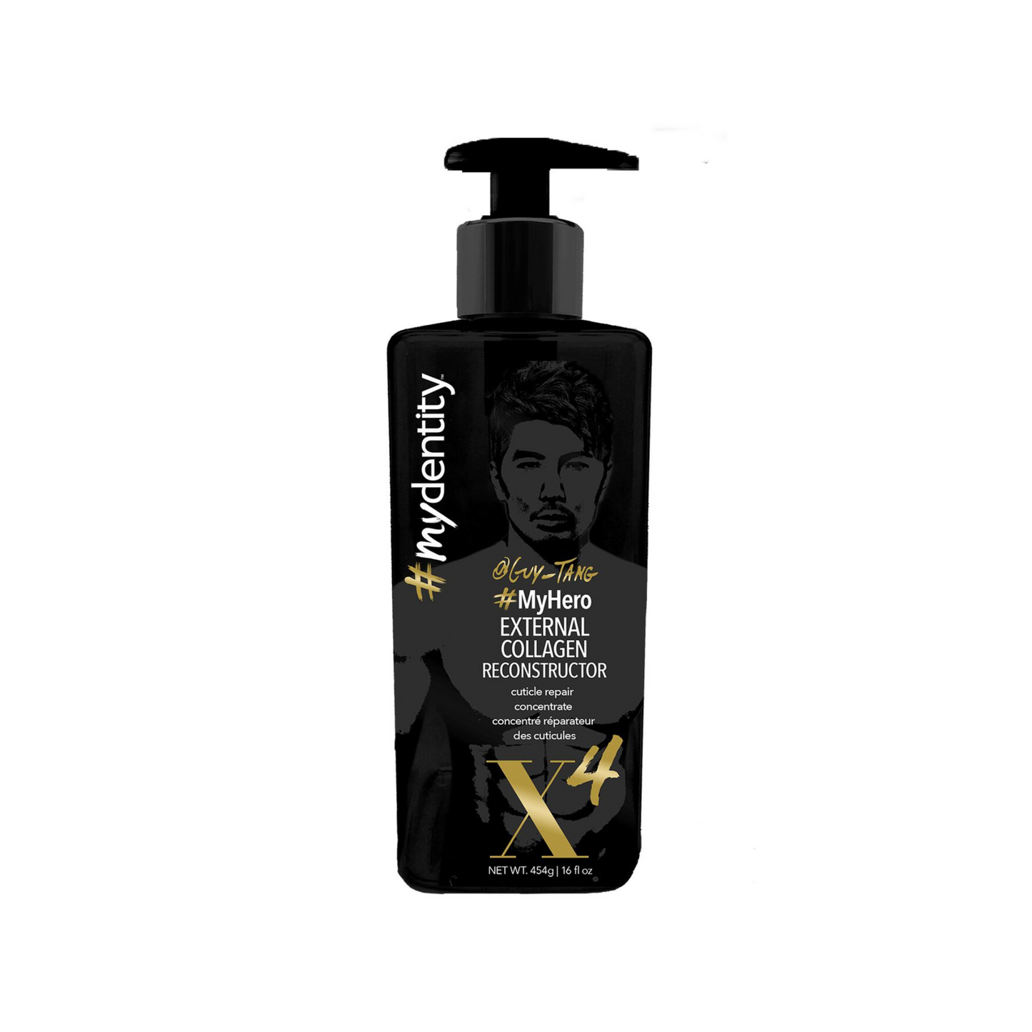 #MyHero 4 Step Intense Restorative System works to repair and rejuvenate hair from the inside out. Powered by X-Tech, a combination of 10 Keratin and Amino Acids that easily absorb into the hair to rebuild the hair's inner matrix, while smoothing and sealing the cuticle. The hair is replenished with lost amino acids, which are essential for strong, healthy hair, and rejuvenated to a fuller, healthier looking state. The