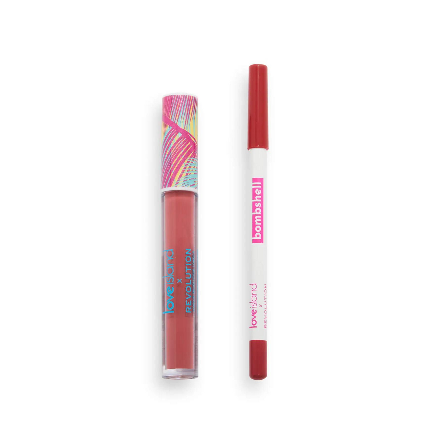 Revolution - Revolution X Love Island Coupled Up Lip Kit - Bombshell