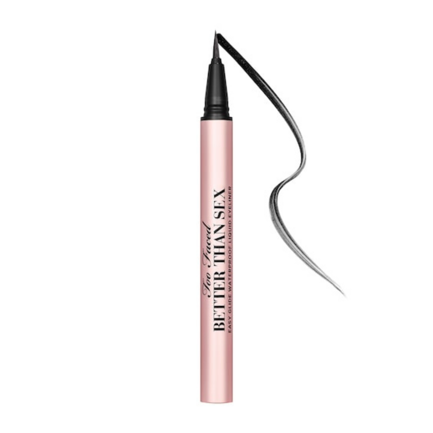 Too Faced - Better Than Sex Easy Glide Waterproof Liquid Eyeliner - Deepest Black