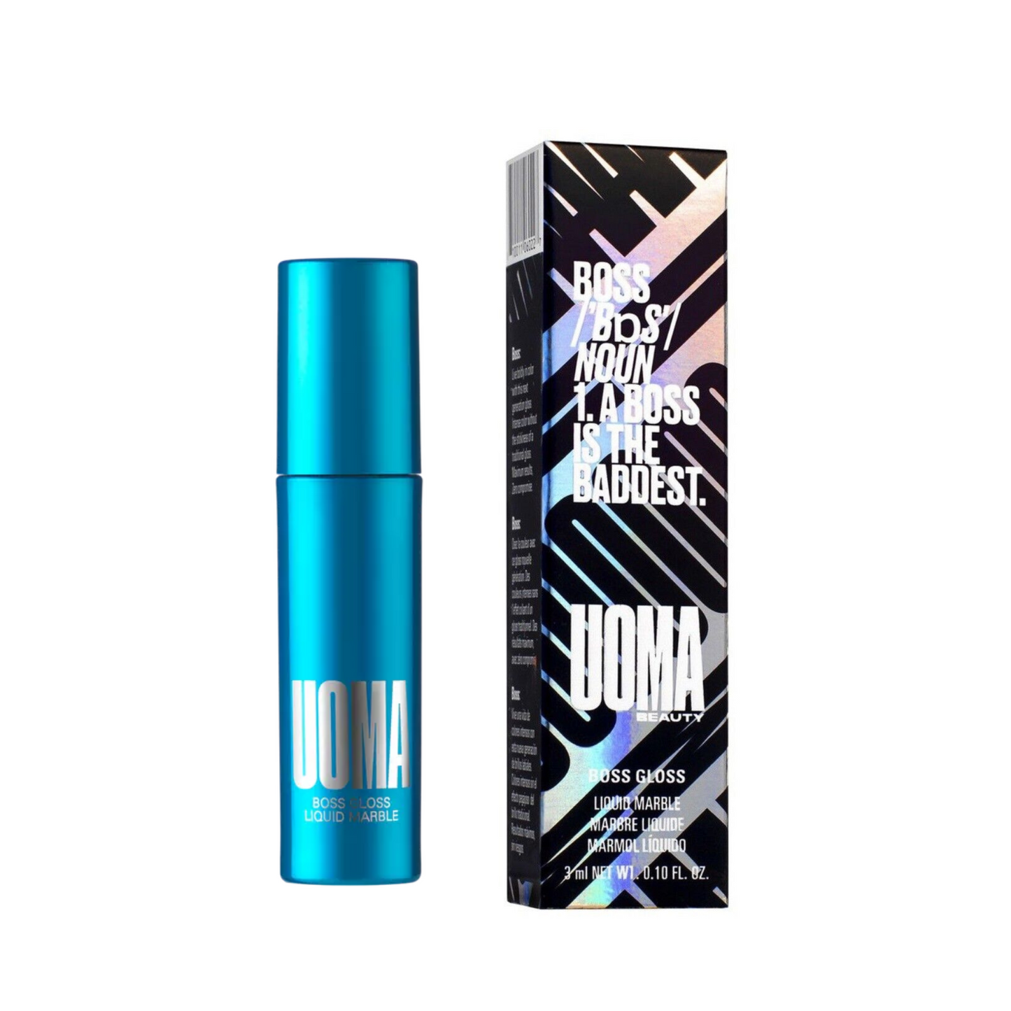 UOMA Beauty Boss Gloss Liquid Marble - Passion